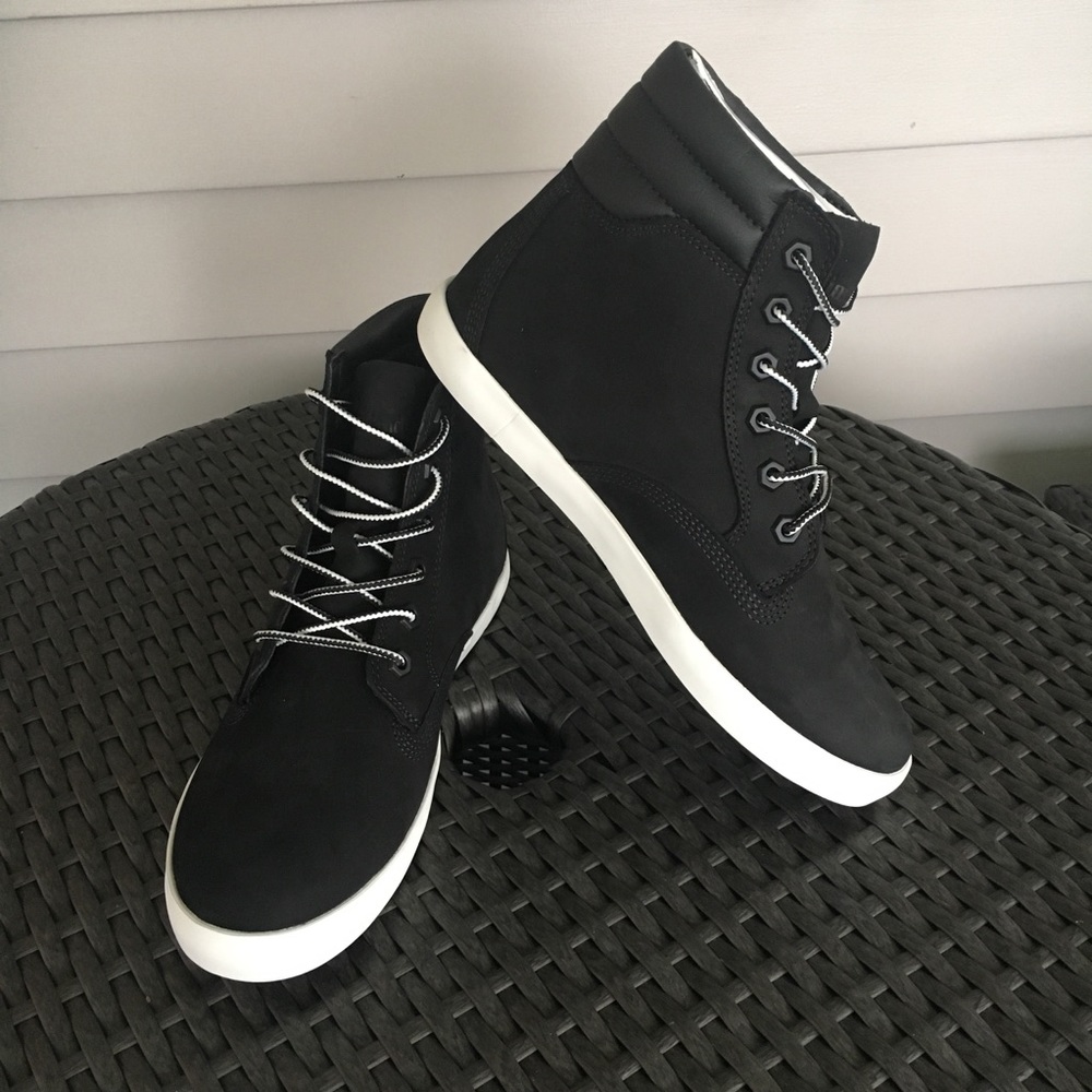 Timberland Dausette Sneaker Boot Black size 8.5